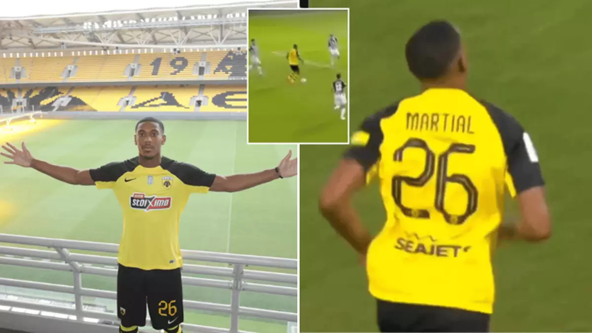 Greek media make feelings clear on Anthony Martial's AEK Athens debut as Man Utd flop makes first appearance