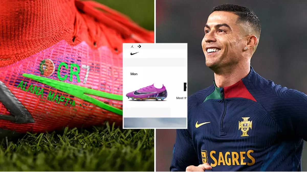 Cristiano Ronaldo has secret website he can order merchandise