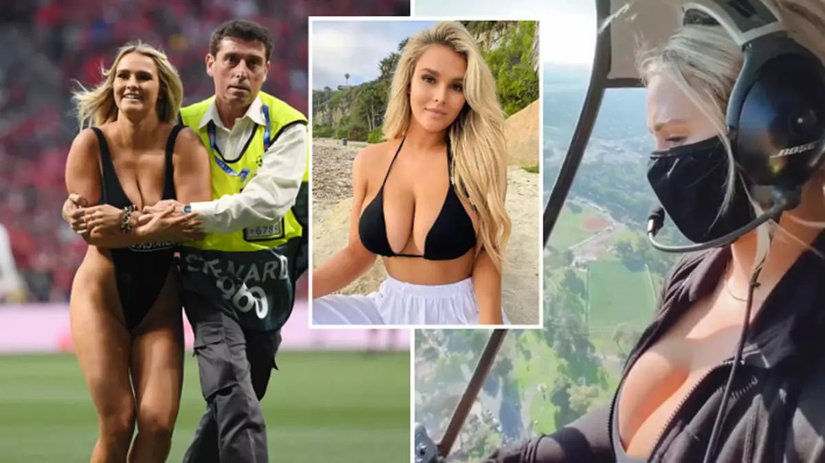 2019 Champions League Final streaker now spends her time flying