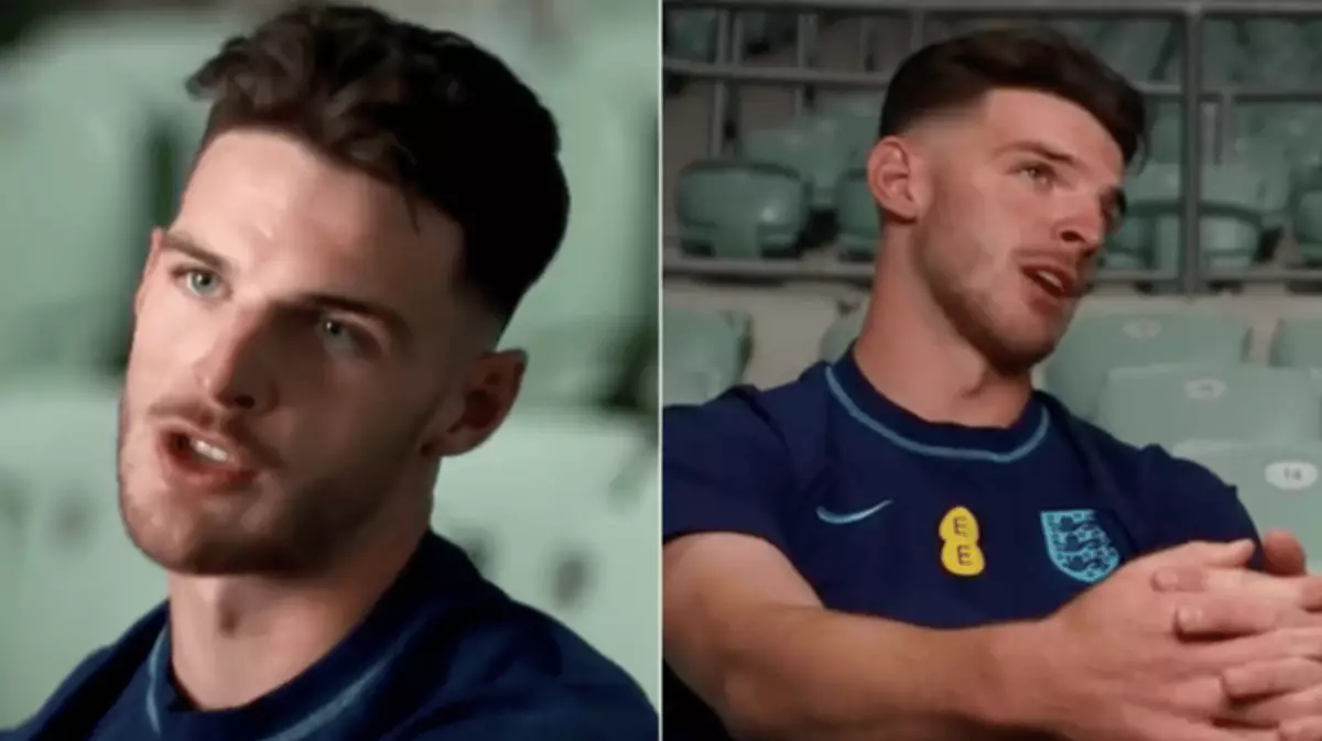 Declan Rice was asked to rank his top four role models and chose two ...