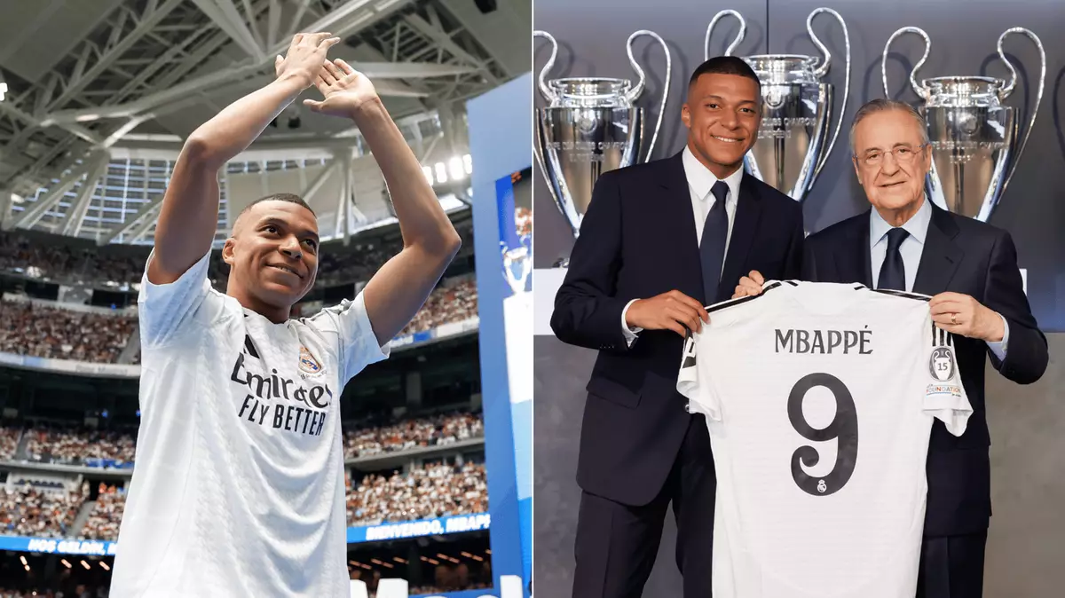 Mbappe Origin Kylian Mbappe made history at his presentation that only one other Real ...