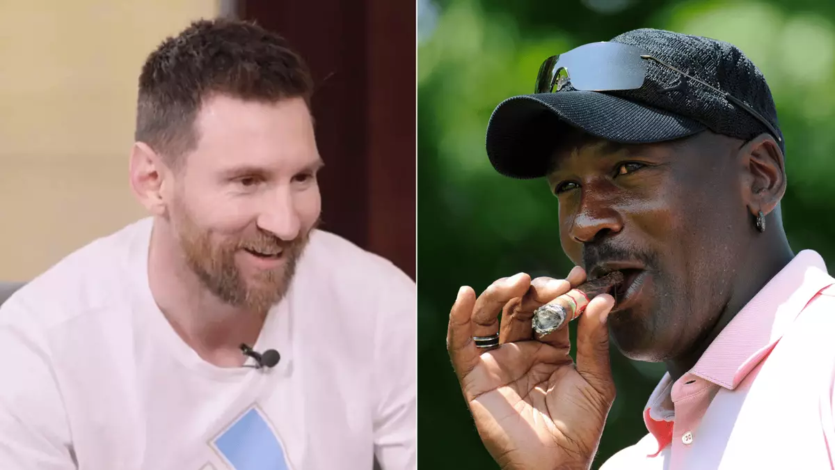Lionel Messi didn't hesitate when asked if Michael Jordan is the true GOAT instead of him - NBA - SPORTbible