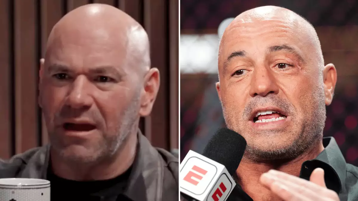 Joe Rogan Dc Reaction Dana White's X-rated reaction after journalist calls him Joe Rogan ...