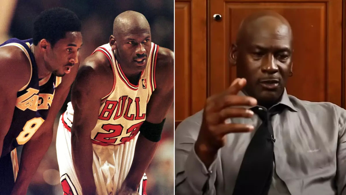 Michael Jordan didn't hesitate when naming the four NBA players who could play in his era