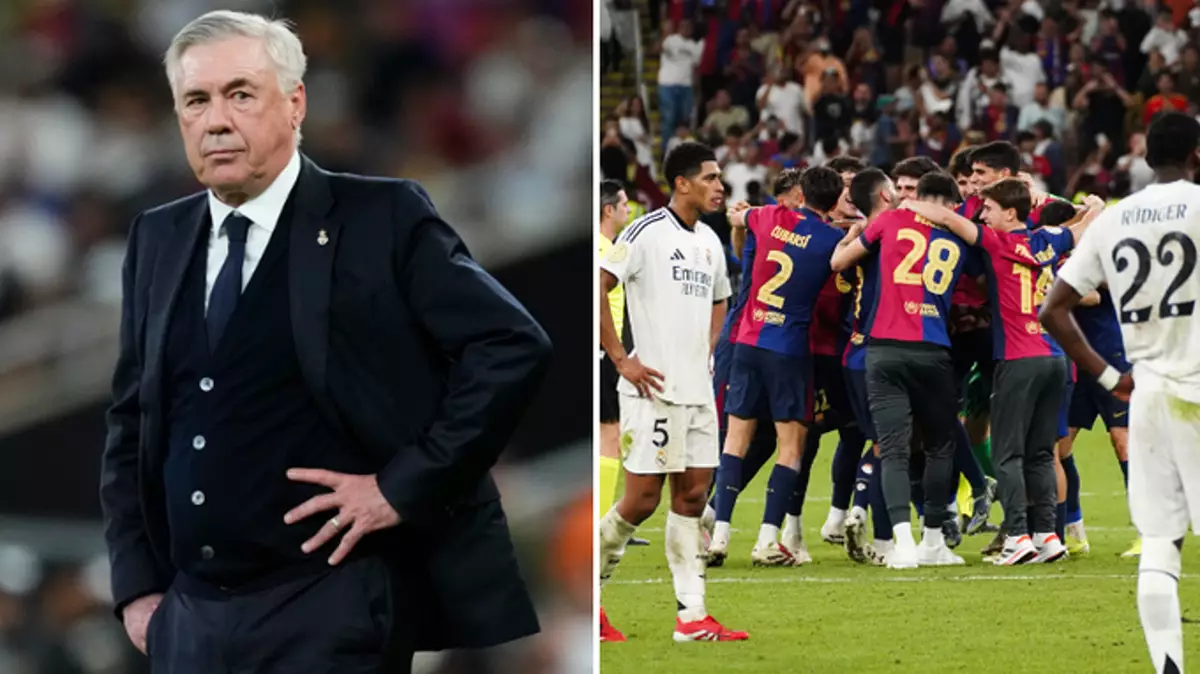 Real Madrid dressing room has 'lost confidence' in one of Carlo Ancelotti's key players after Barcelona loss - Real Madrid - SPORTbible