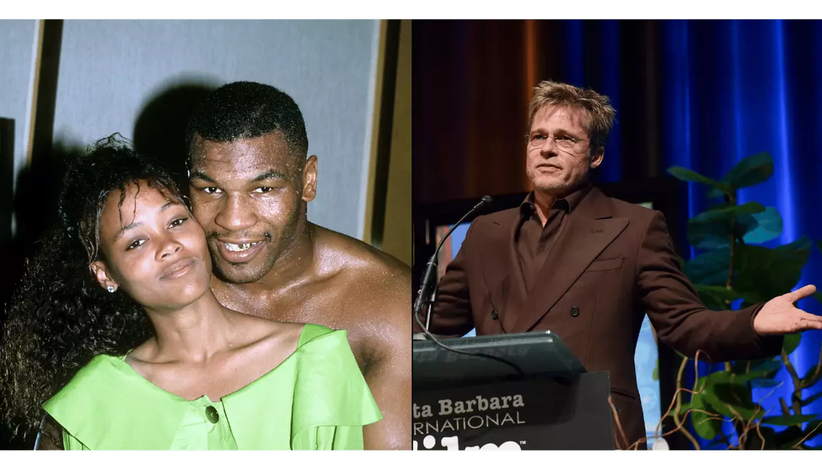 Mike Tyson shares shocking story about 'finding Brad Pitt in bed with ...