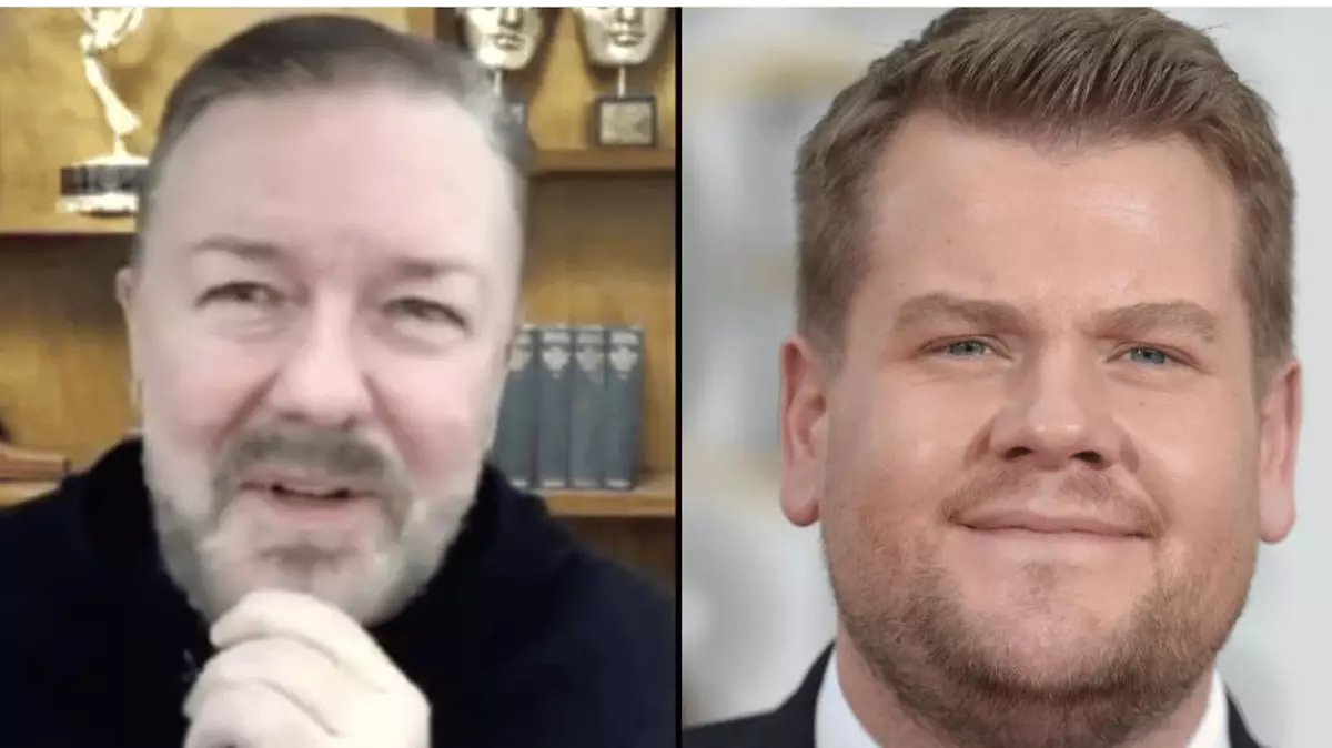 Ricky Gervais Shares worst Dinner Party Ever James Corden Tweet After ricky-gervais-shares-worst-dinner-party-ever-james-corden-tweet-after