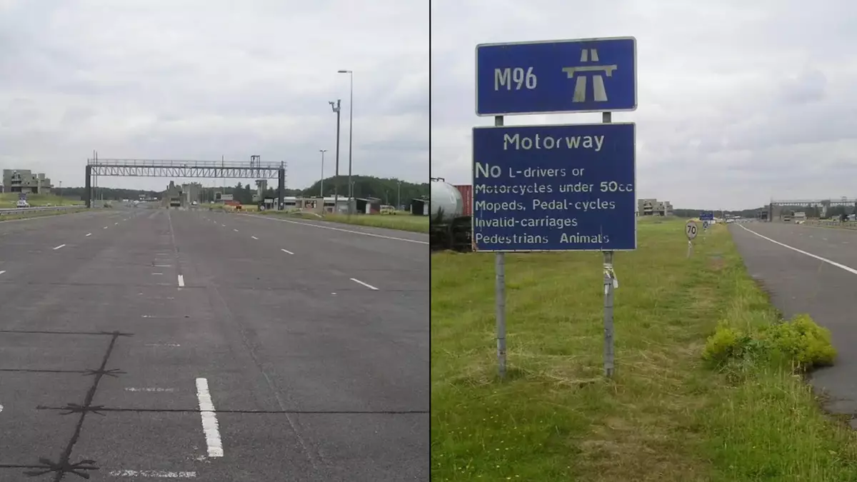 There's An Important UK Motorway That The Public Is Not Allowed To Use