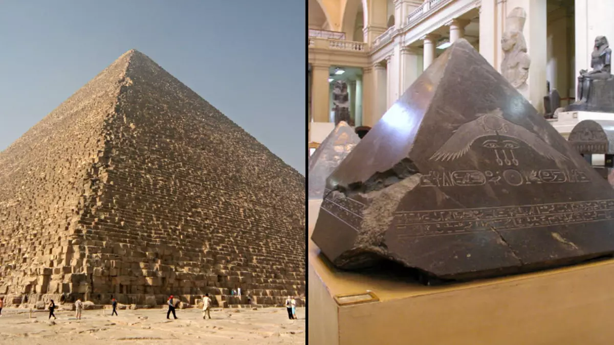 Great Pyramid of Giza could be missing a capstone that could 'turn a key'