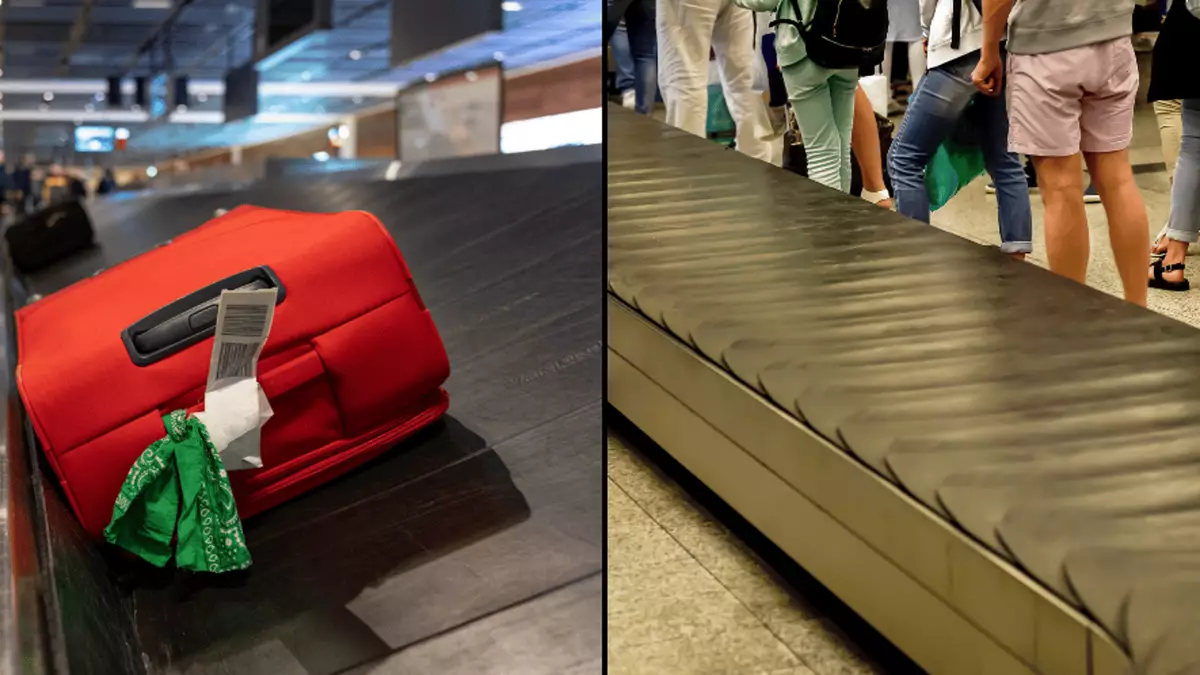 UK baggage handler issues warning to anyone who ties a ribbon on their suitcase at airport - Travel - LADbible