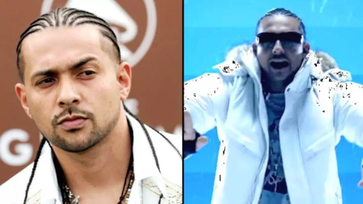 Sean Paul doesn't actually say Sean de Paul in his songs