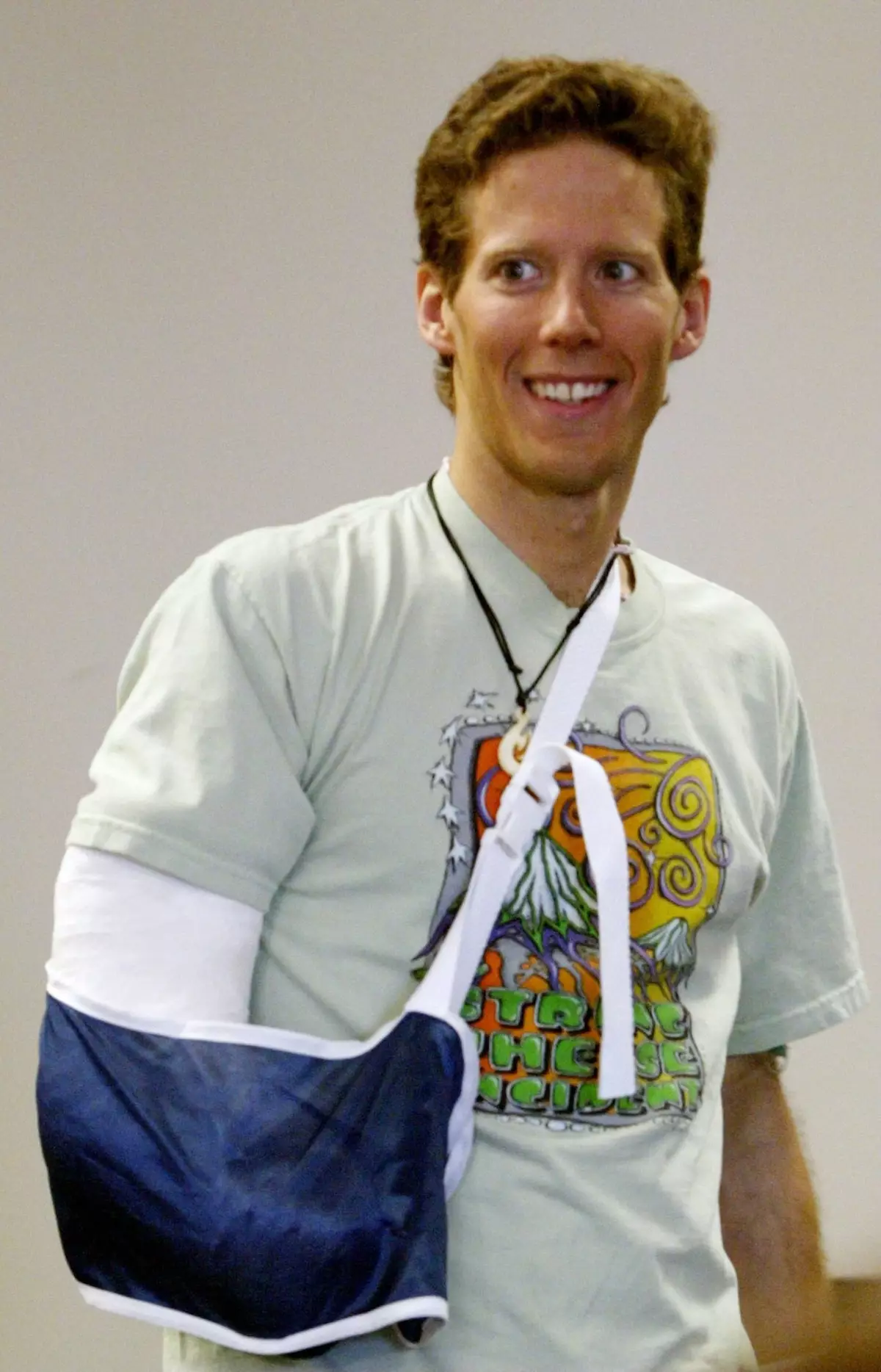 Austin Ralston Trapped mountaineer who was forced to choose between cutting arm off or ...