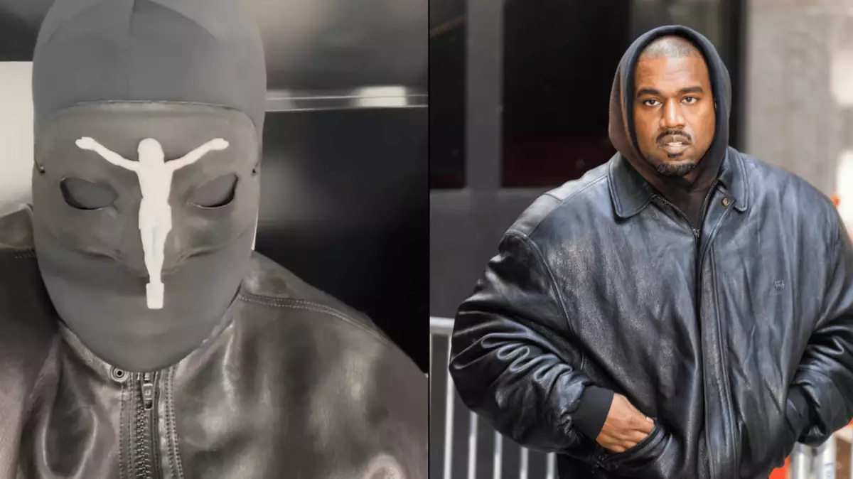 Meaning behind Kanye West's bizarre crucifix mask he wore at the Super Bowl