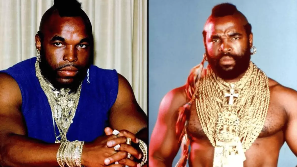 Unknown T Chain The reason Mr T wore gold chains and heartbreaking situation that ...