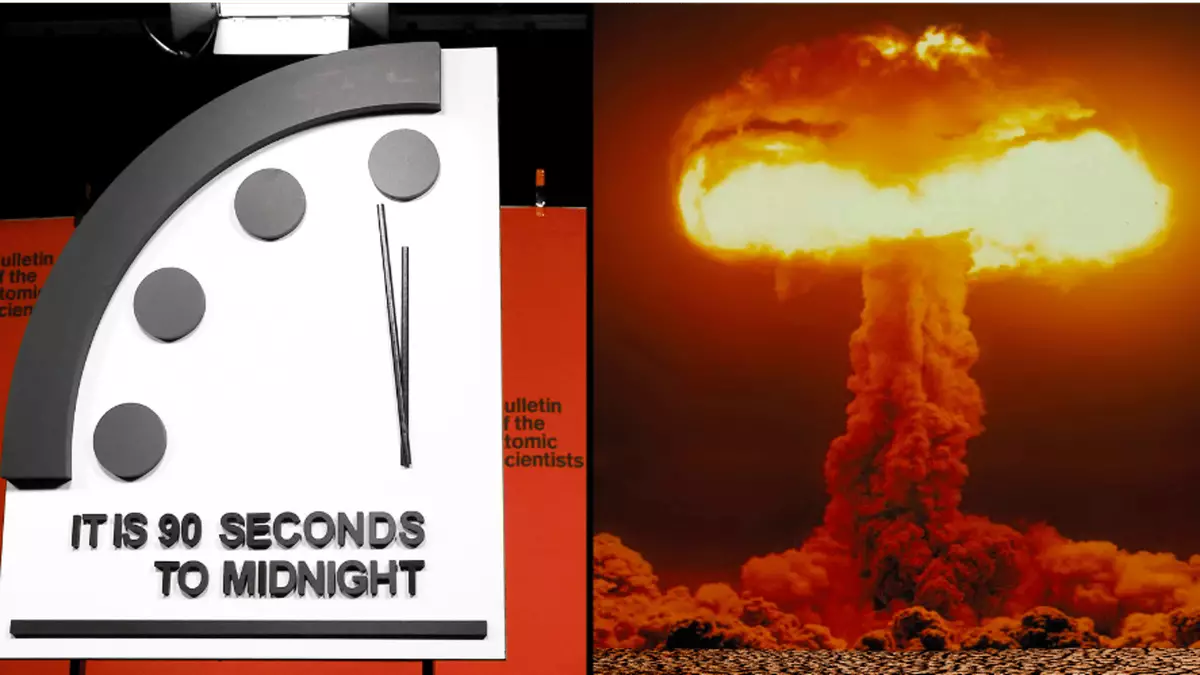 Doomsday Clock has sinister warning for 2024 as it’s the closest it’s ...