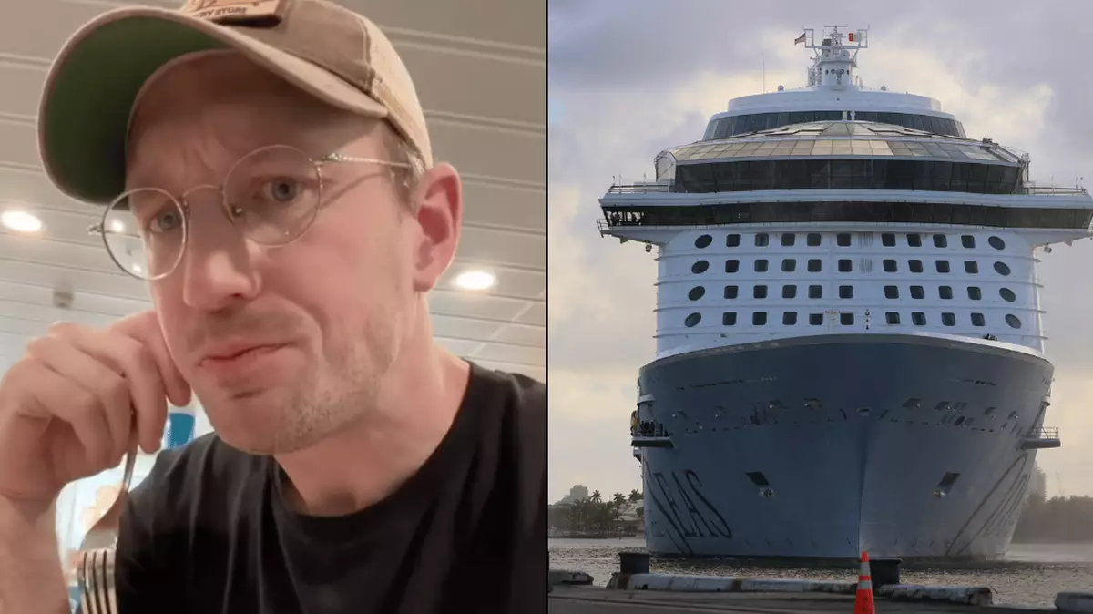 Cruise ship worker reveals what crew members are given for meals and it ...