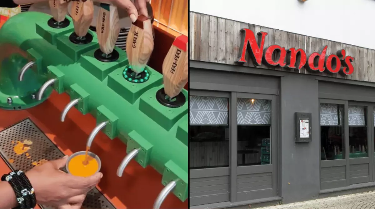 Nando Table Identify Nando’s has introduced a new sauce device so customers don’t have to ...