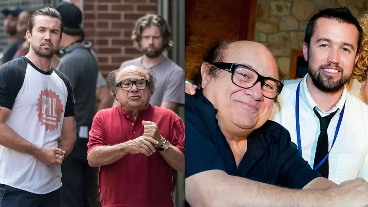 Rob McElhenney celebrates Danny Devito's 80th birthday with incredible message about co-star