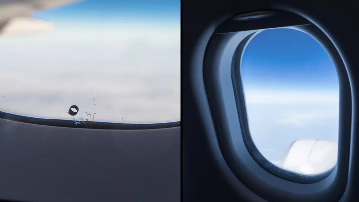 Window Bleed Flight attendant gives answer about holes in plane windows after always ...