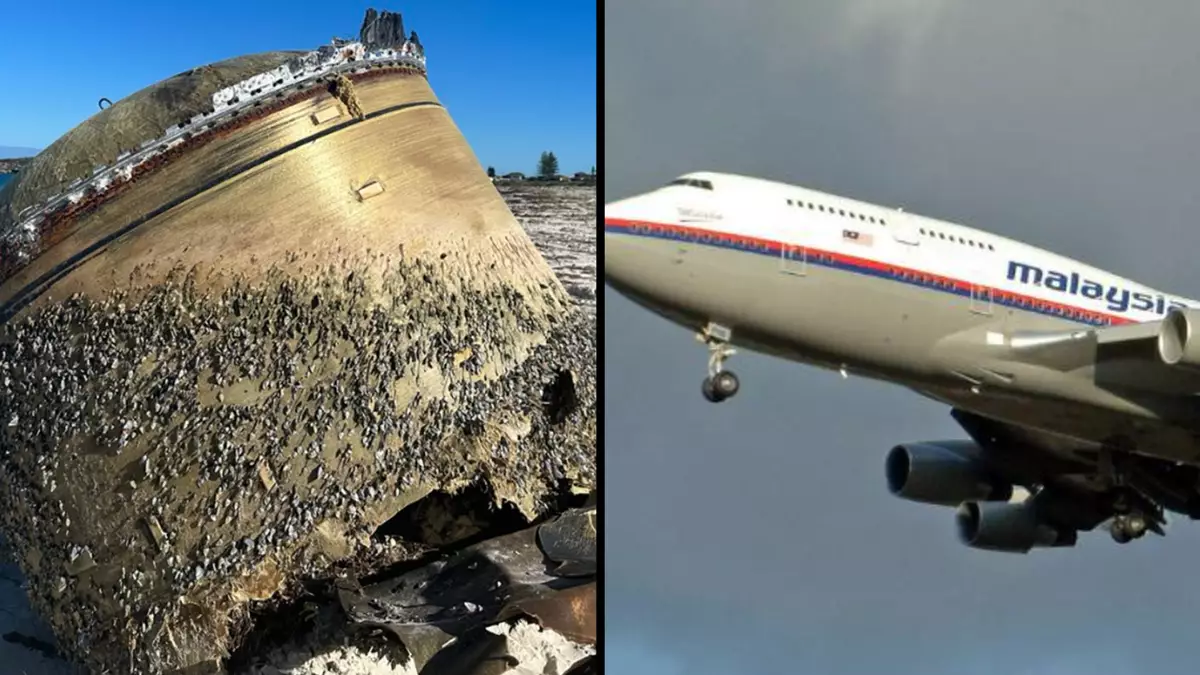 People think parts of missing MH370 aircraft washed up on Australian beach after huge metal object found
