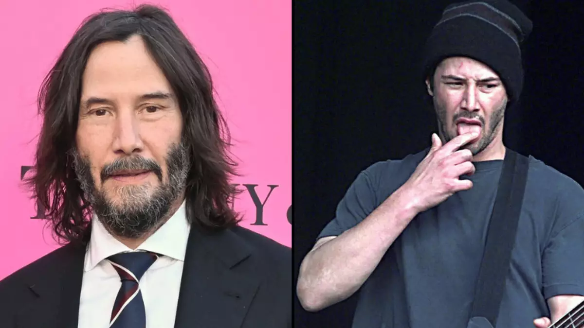 Keanu Reeves had another career for years alongside being an actor ...