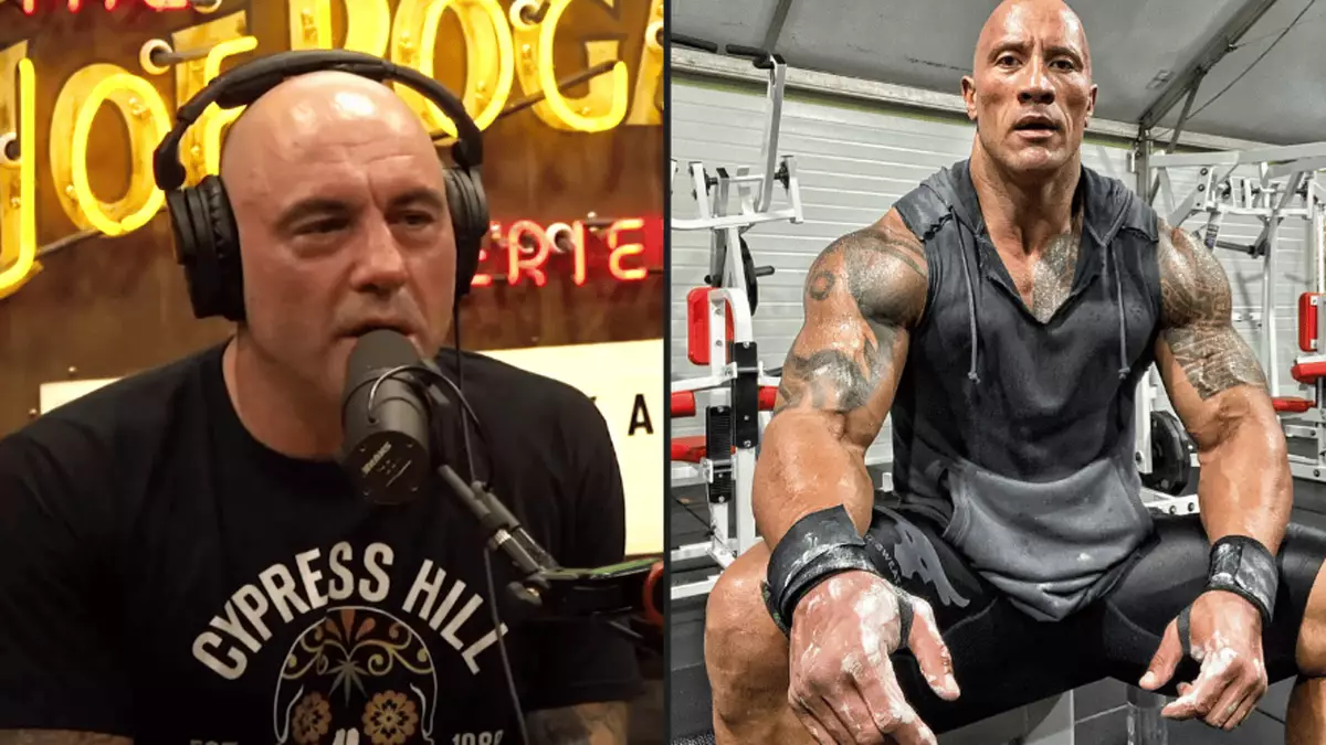 Joe Rogan accuses Dwayne Johnson of taking steroids following the Liver ...