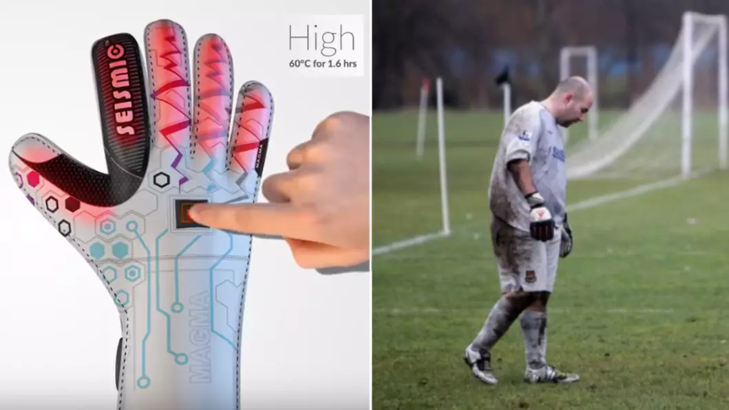 Warm online goalkeeper gloves