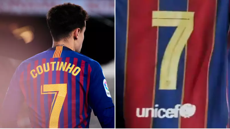 Coutinho new jersey hot sale number