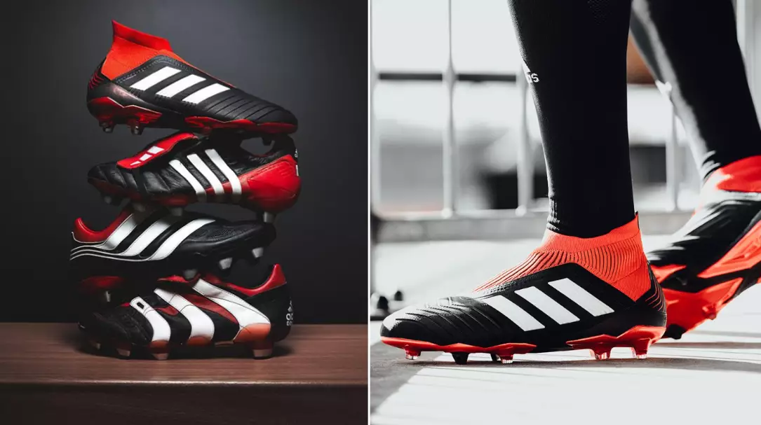 The New Adidas Predator Returns In The Classic Red Black And