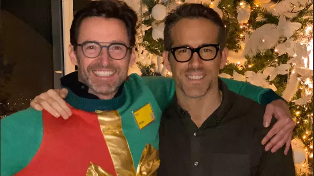 Ryan Reynolds Gets Back At Hugh Jackman With Christmas Jumper Prank