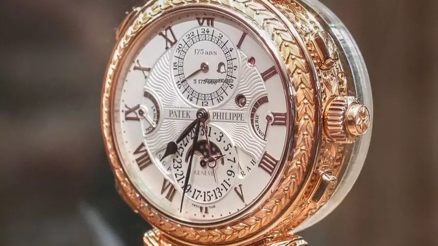 Patek philippe 26 million dollar watch outlet