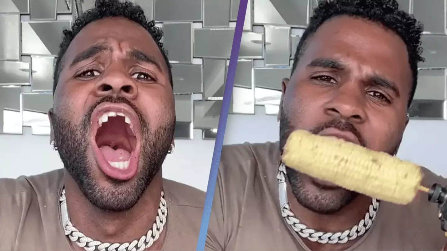 Jason Derulo Corn Jason Derulo knocked out his teeth eating corn with drill in bizarre ...