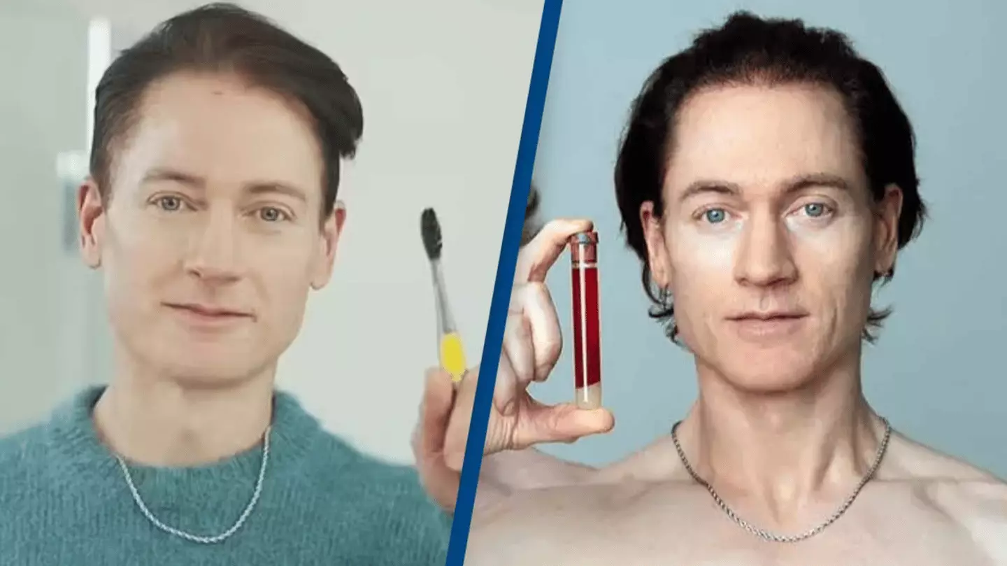 Bryan Johnson Routine Biohacker who used son's blood to 'reverse age' reveals his 8-minute ...