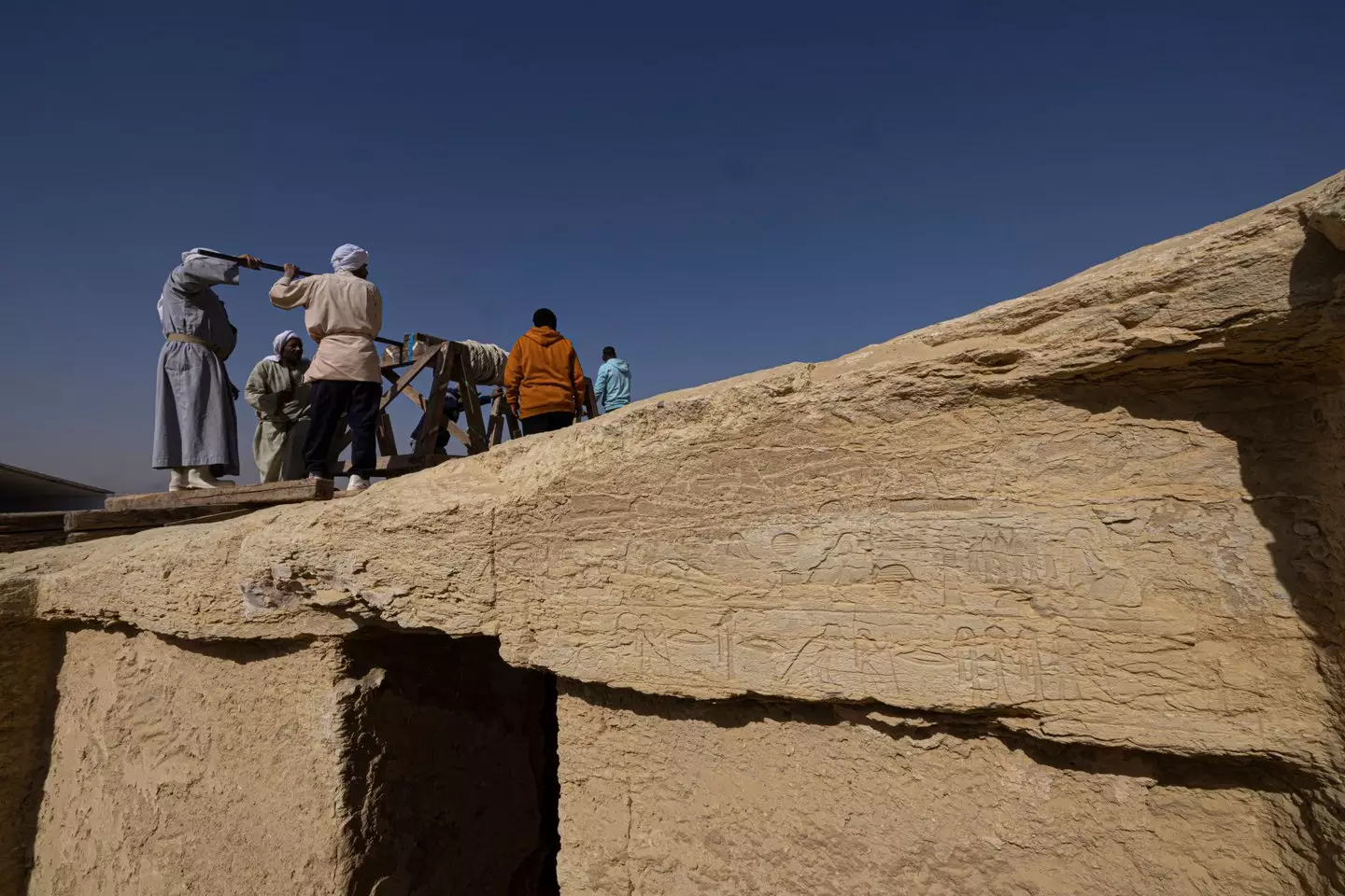 Pyramid Tablet Ancient tablet discovered to reveal bizarre sick day excuses used by ...