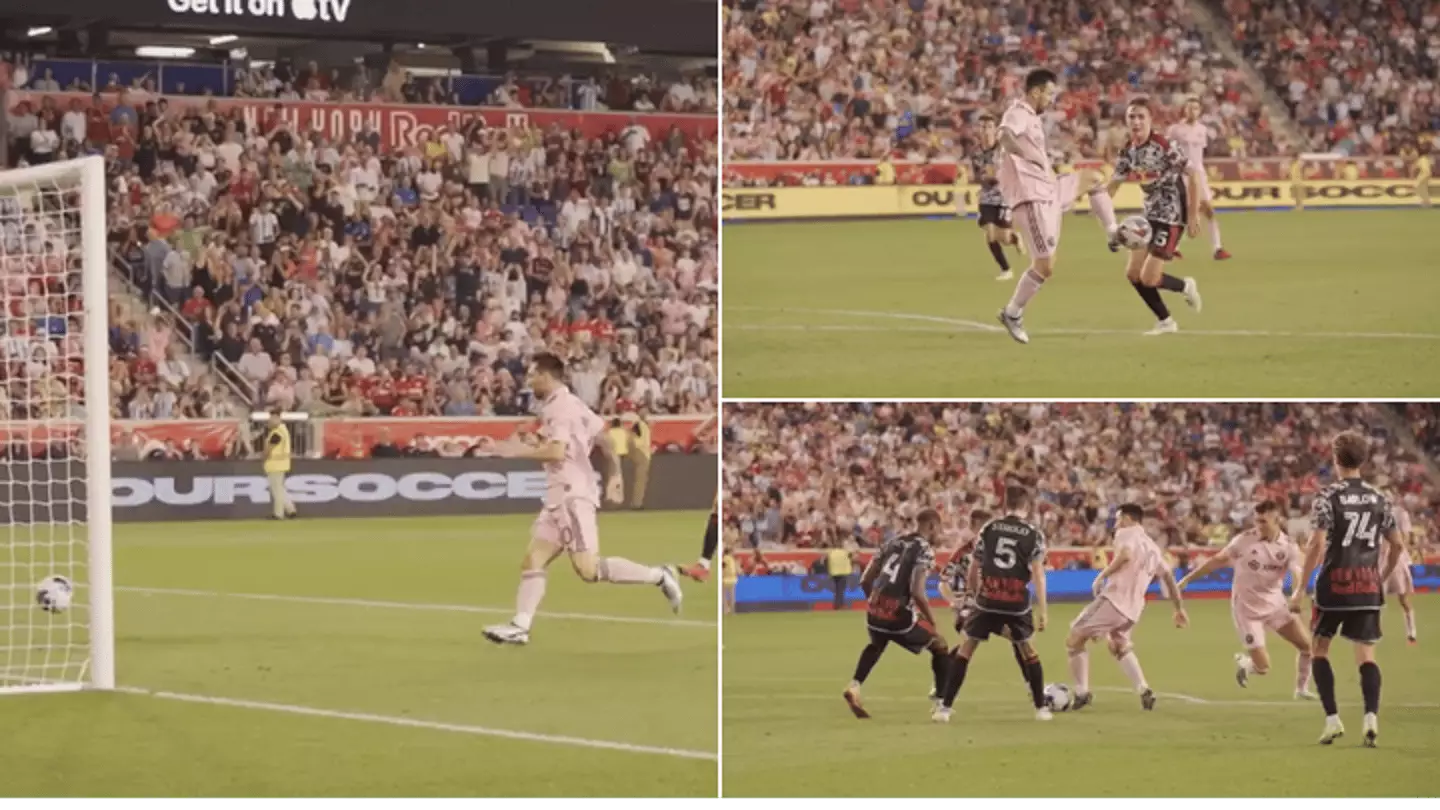 Messi Inmotion Slow motion footage of Lionel Messi's first MLS goal goes viral