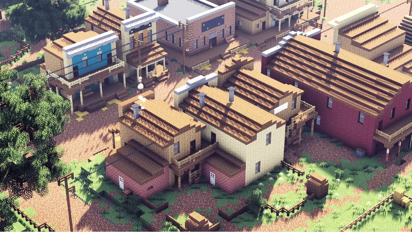Mincraft R2 Red Dead Redemption 2 meets Minecraft in stunning new effort