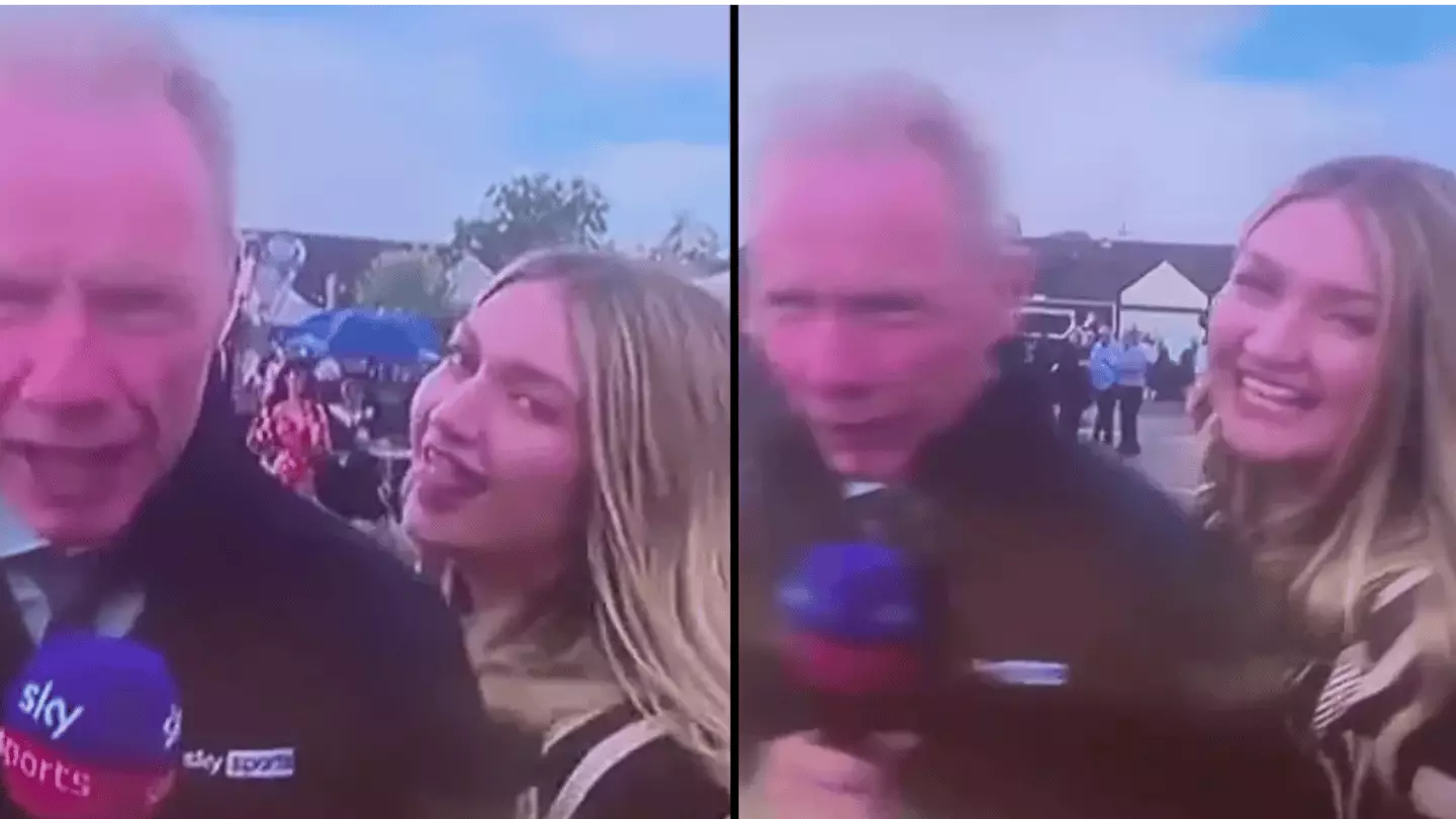 Cameraman Forced To Cut Away After Woman Flashes Knickers And Accosts cameraman-forced-to-cut-away-after-woman-flashes-knickers-and-accosts