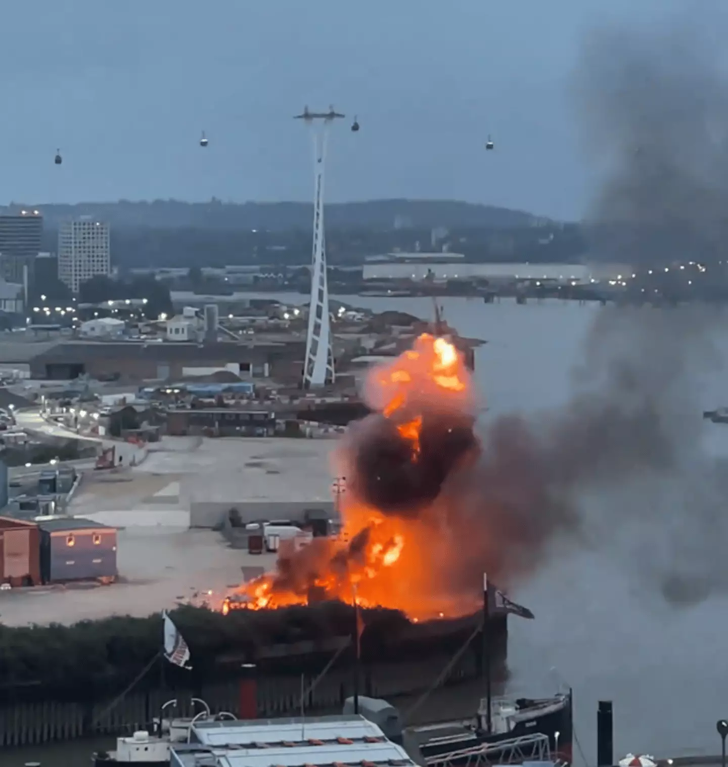 O2 Attack Major explosion outside O2 leaves people baffled until they find out ...