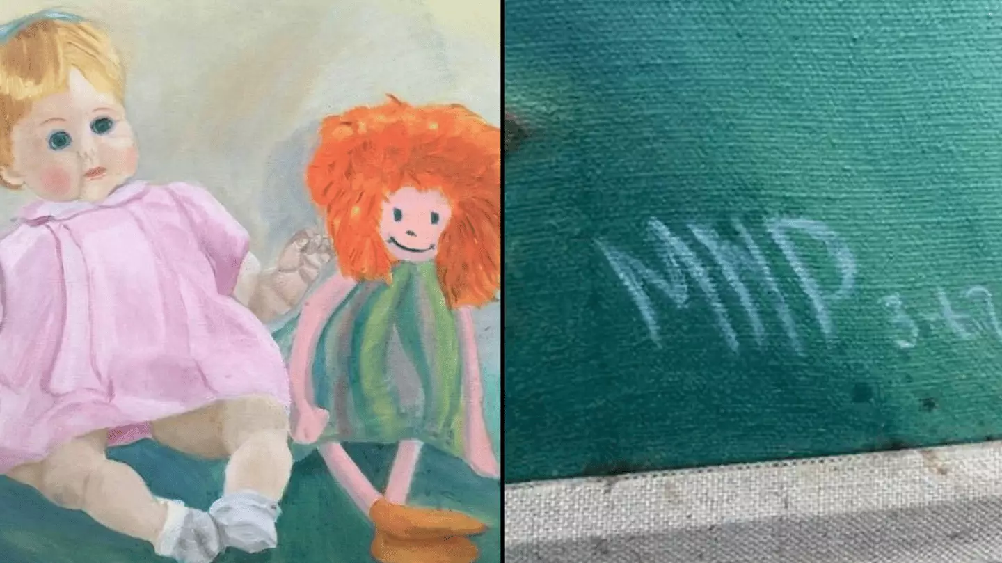 Cursed Ebay Man Selling 'Cursed' Painting For £37 On eBay Says It Ruined His Life ...