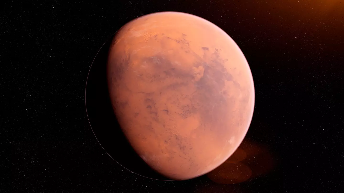 Classic Mars, always being a source of our paranormal fascination, (Getty Stock Images).