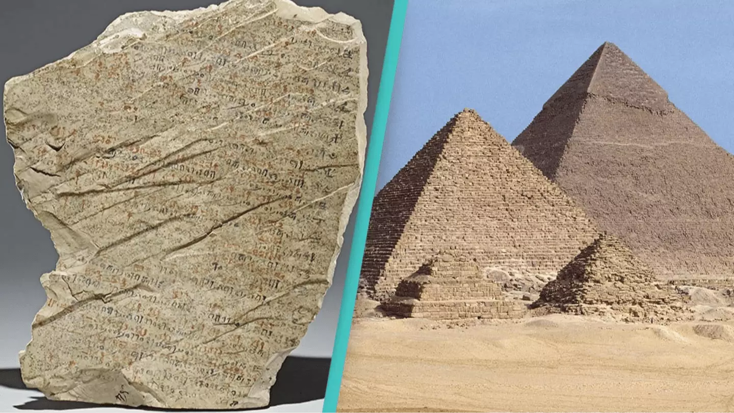 Pyramid Tablet Ancient tablet discovered to reveal bizarre sick day excuses used by ...