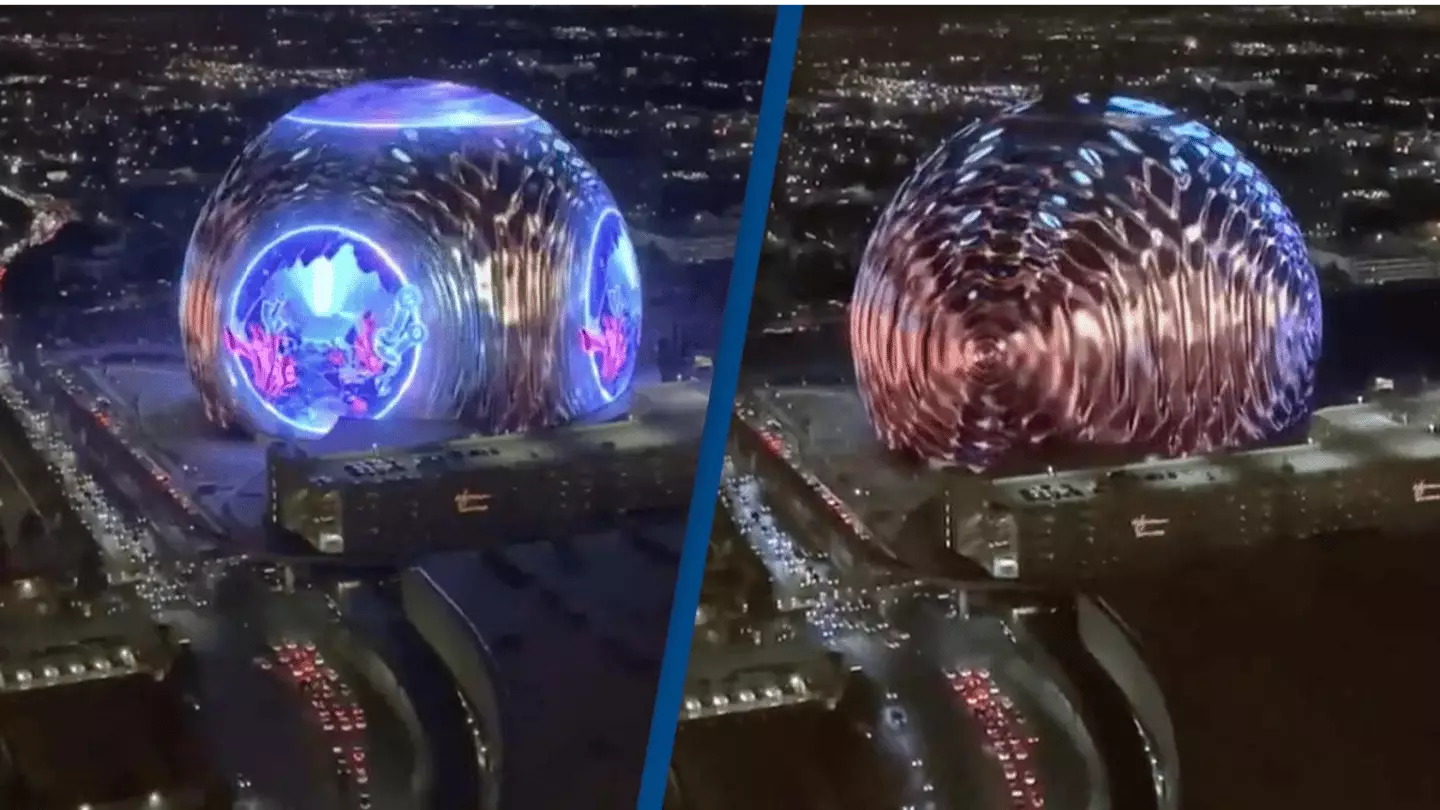 Facebook Sphere Incredible MSG sphere in Las Vegas cost $2.3 billion to make