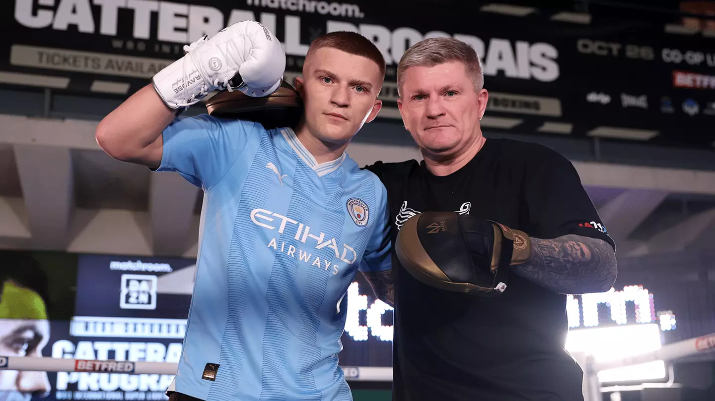 Pro Boxer Ricky B Ricky Hatton's son Campbell retires from pro boxing aged 24 and embarks ...