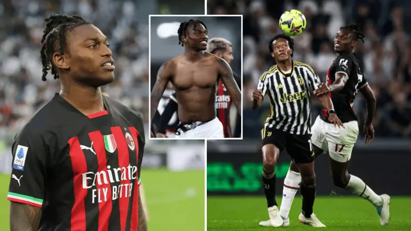 AC Milan star Rafael Leao apologises to Juventus fans are huge backlash ...