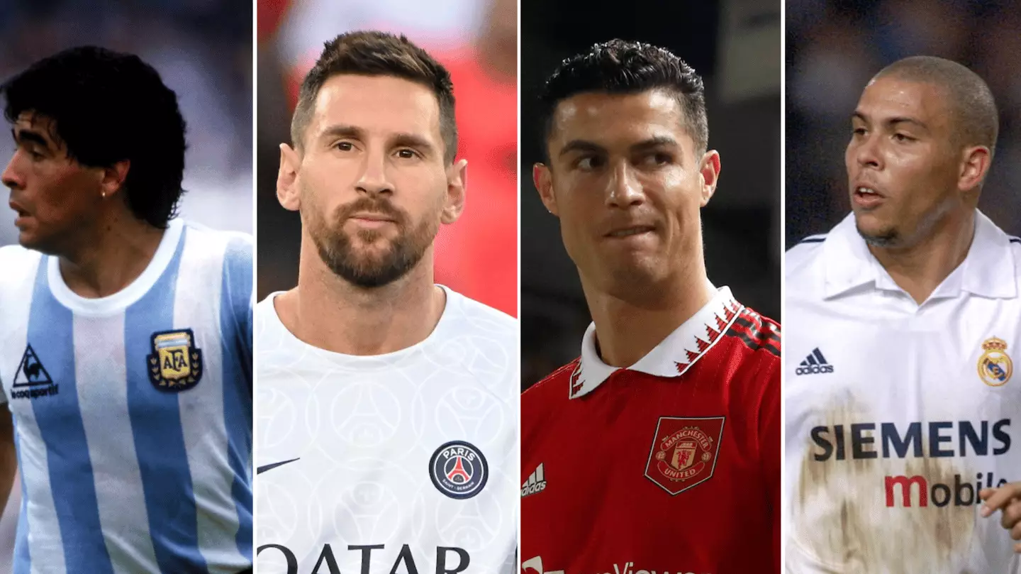 Top 300 The top 100 players of all time have been ranked by FourFourTwo, some ...