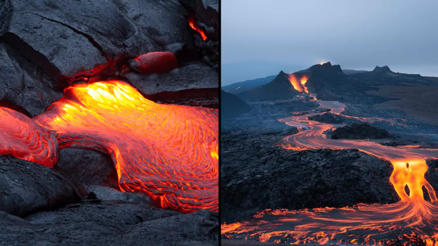 Lava Humann Terrifying reality of what would happen if you fell into hot lava