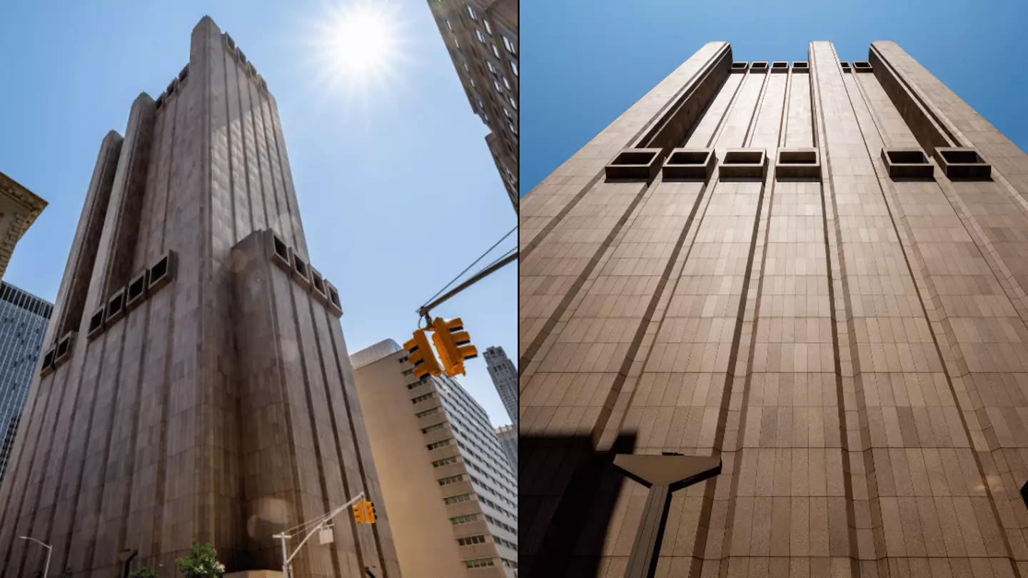 Windowless Windows Man who worked on mysterious 29 story windowless skyscraper in New York ...