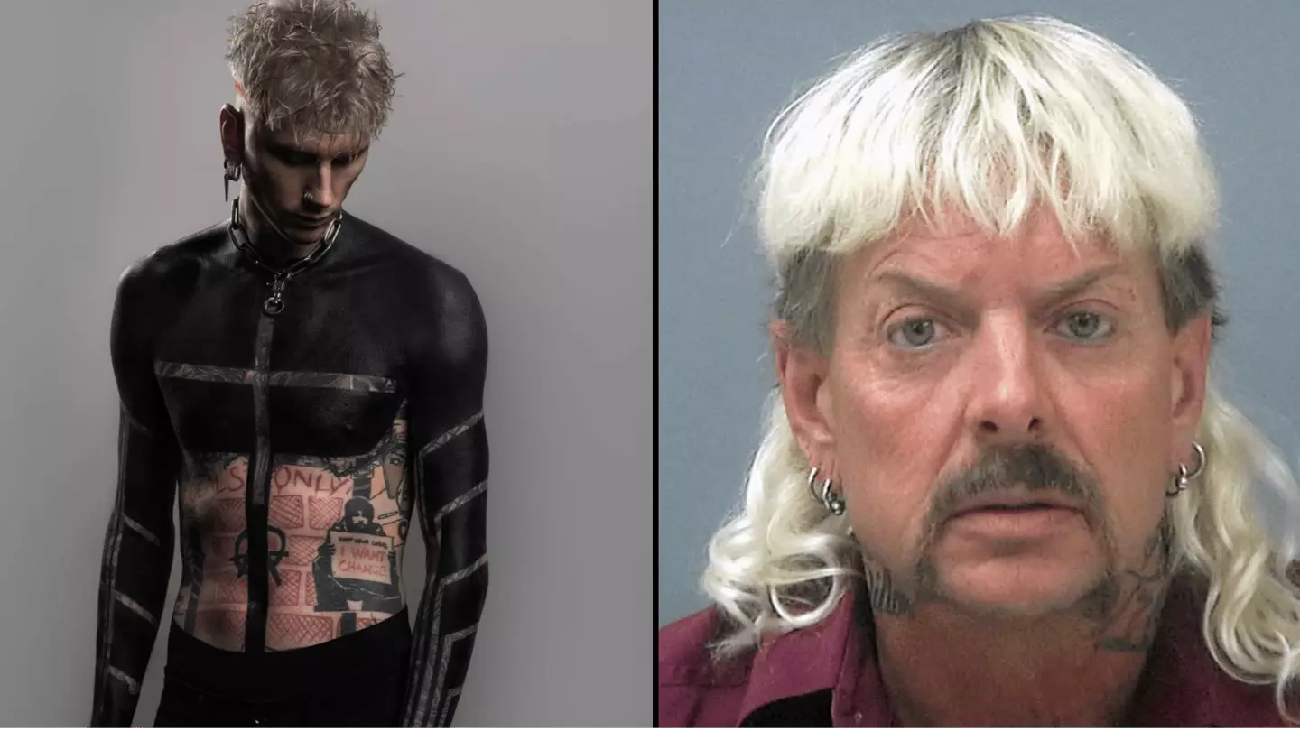 Exotix Rapper Joe Exotic 'shoots his shot' at Machine Gun Kelly with bizarre Insta ...