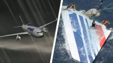 Simulation shows harrowing final moments before plane crashed into the sea killing 228 people