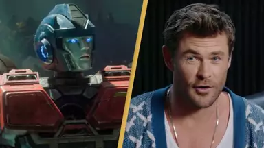 First trailer drops for new Transformers movie starring Chris Hemsworth but it's not what people expect